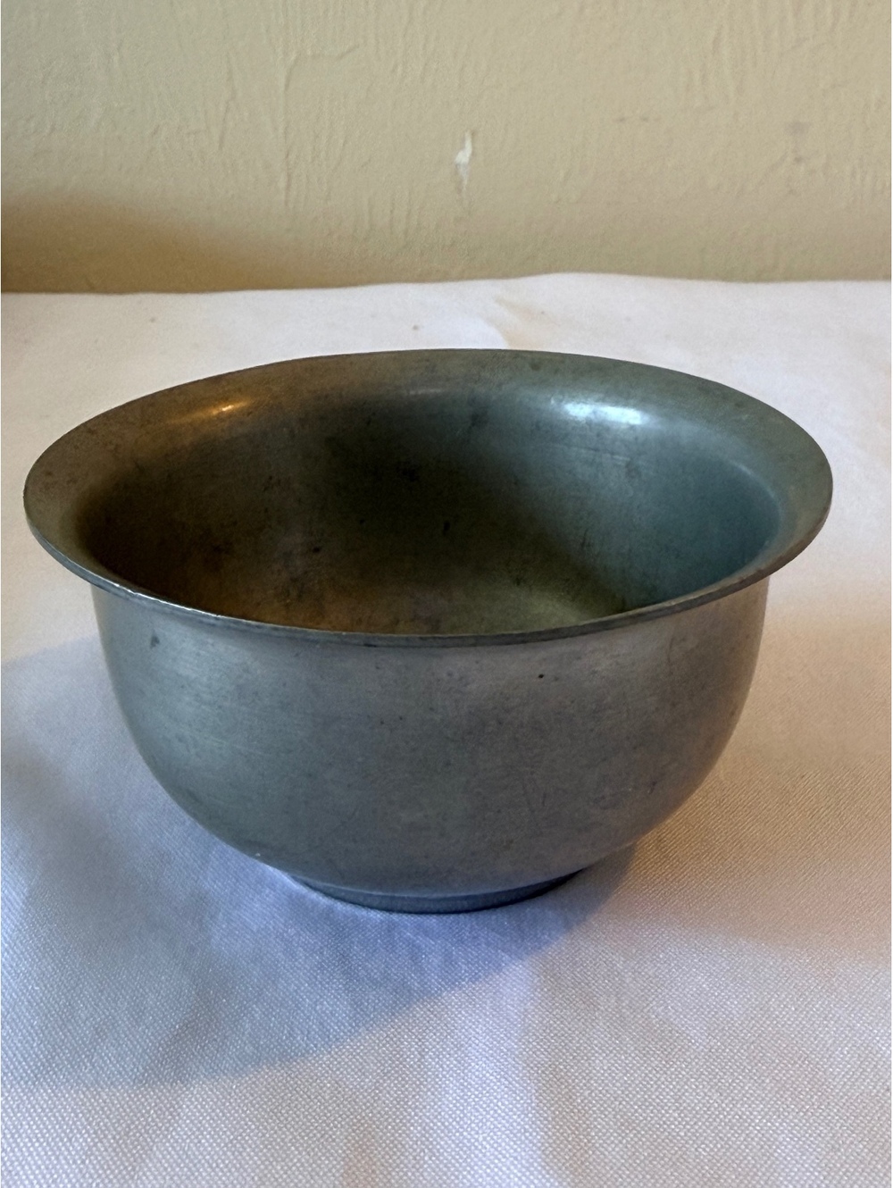 Just Andersen Denmark Pewter Bowl Model 1560 Danish Art Deco Vintage